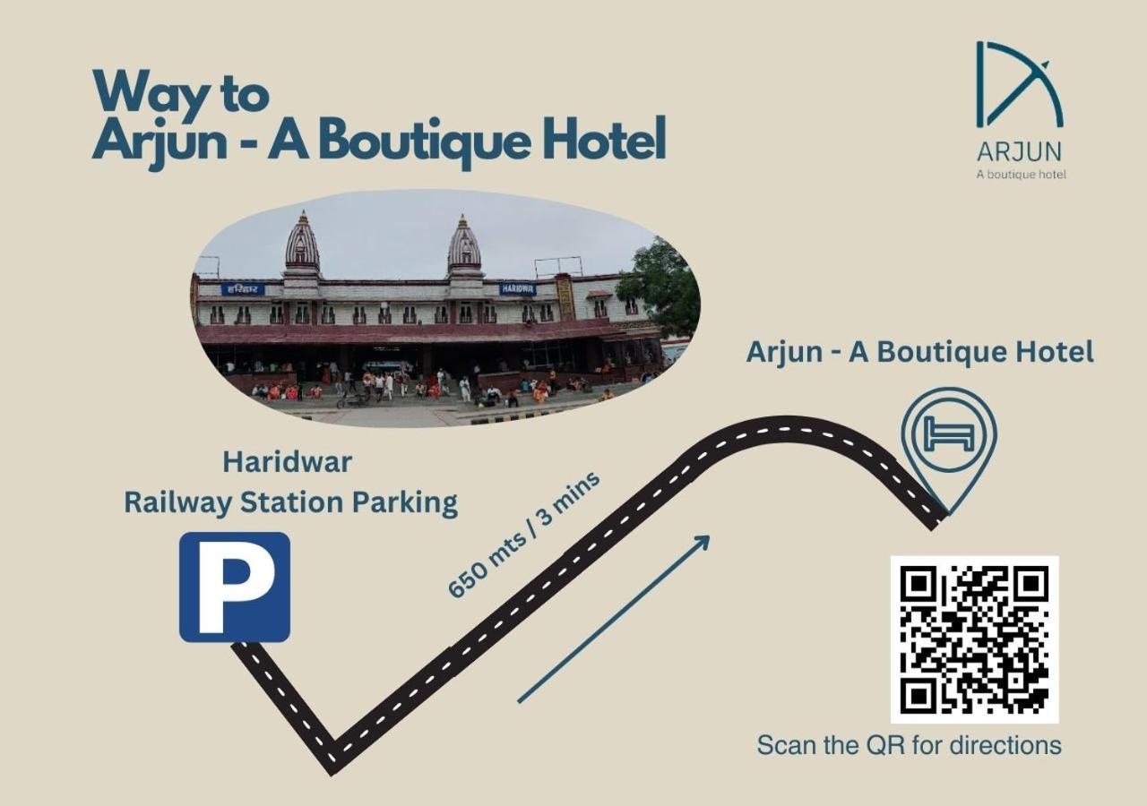 Arjun - A Boutique Hotel ハリドワール エクステリア 写真